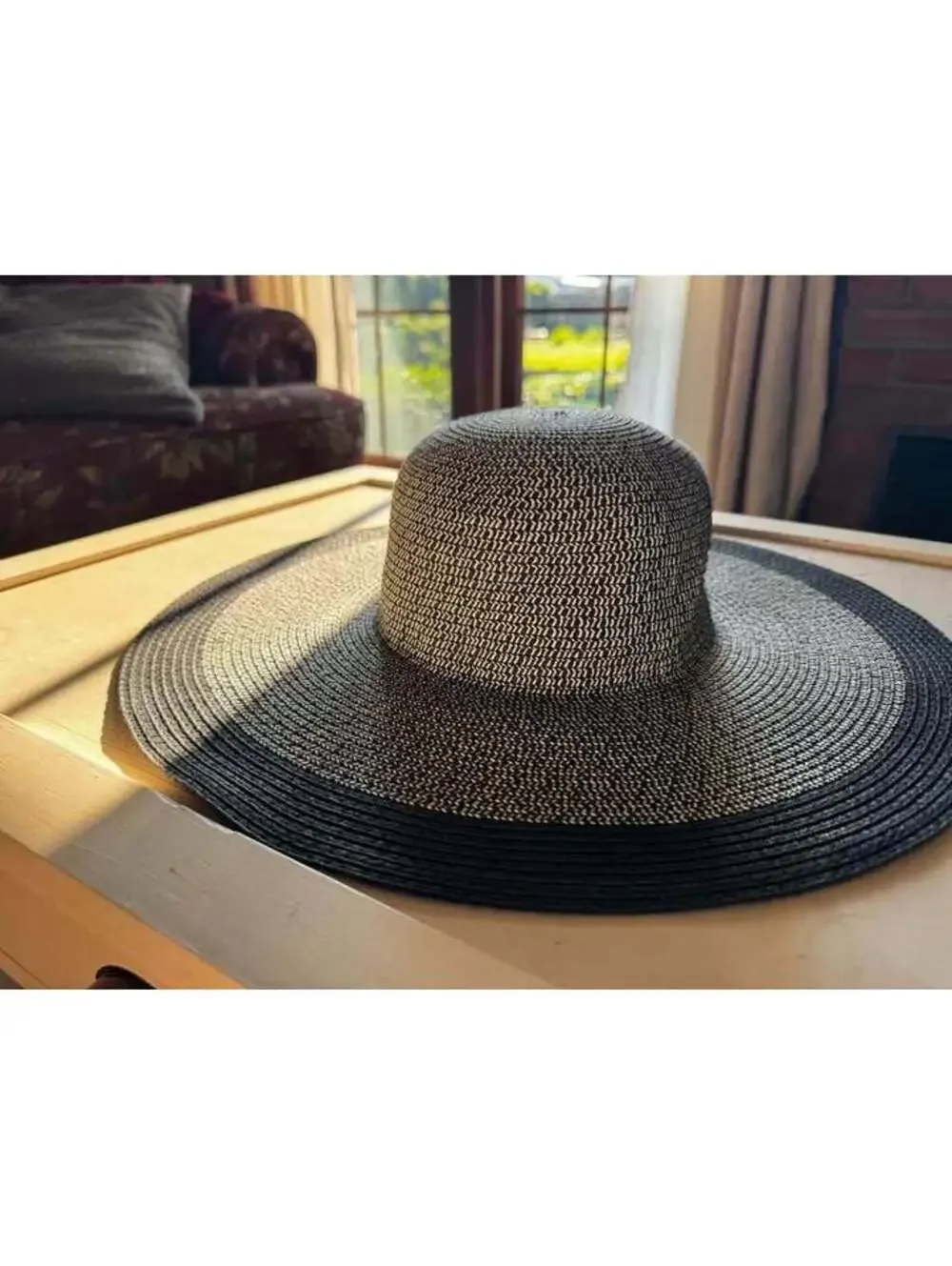 Serra Vintage Coastal Wide Brim Straw Sun Hat